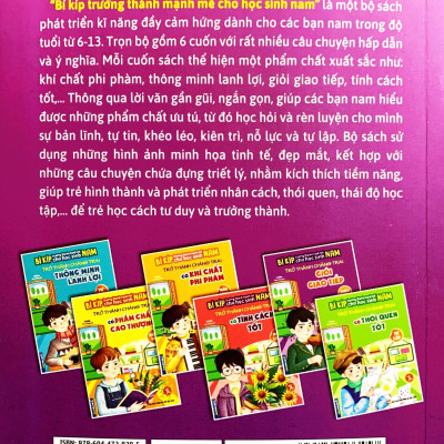 Bí Kíp Trường Thành Mạnh Mẽ Cho Học Sinh Nam - Trở Thành Chàng Trai Giỏi Giao Tiếp - Khéo Léo
