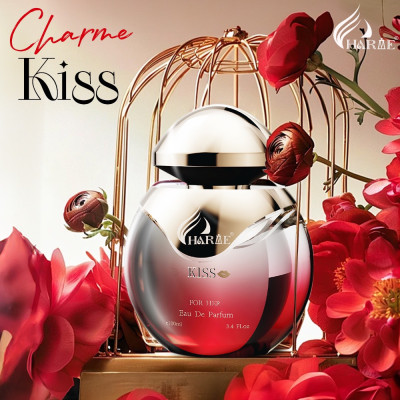 Nước Hoa Nữ CHARME KISS 100ML Lưu Hương Lâu, Cá Tính, Quyến Rũ, Lôi Cuốn
