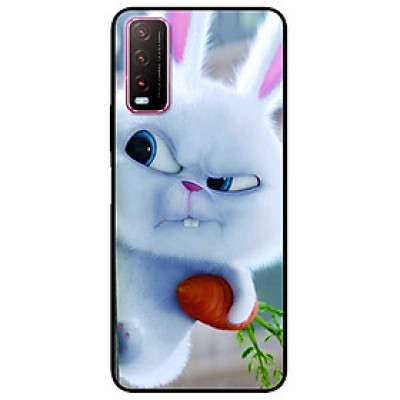 Ốp lưng dành cho Vivo Y20 - Y20s - Y12s mẫu Thỏ Trắng Nhăn Mặt