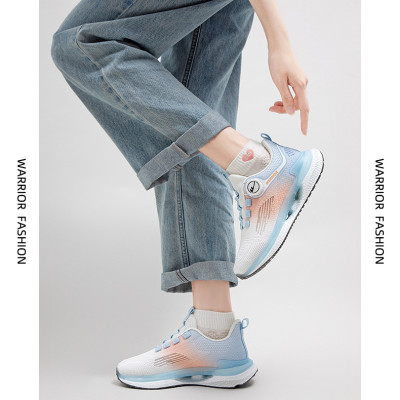 Giày thể thao nữ, giày chạy bộ đế êm nhẹ, thoáng khí đế cao su đúc, chống trơn trượt hạn chế mòn  – GNU2087