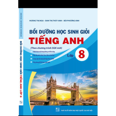 Sách - bồi dưỡng học sinh giỏi tiếng anh lớp 8( Theo CT SGK Mới)