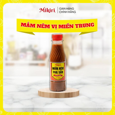 Combo lựa chọn - Mắm nêm pha sẵn Mikiri vị nguyên bản và vị miền trung - Nước chấm tiện lợi 230gr