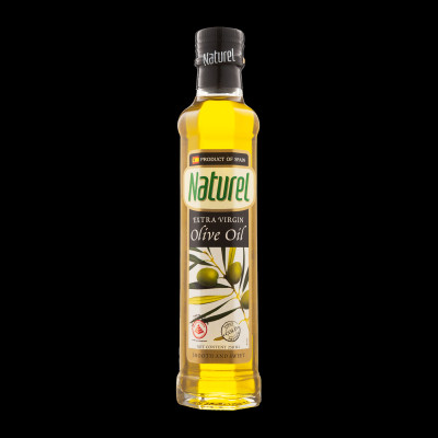 Dầu Oliu nguyên chất ép lạnh Extra Virgin hiệu Naturel 250 ml