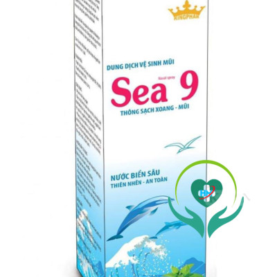 Dung dịch vệ sinh mũi Kingphar Sea 9 , chai 70ml, thông sạch xoang, mũi