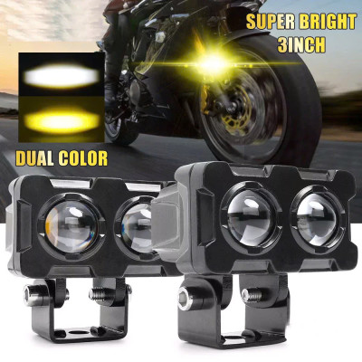 Đèn Trợ Sáng X25 Pro 45W Siêu Sáng Cốt Vàng Pha Trắng – Phụ Kiện Cao Cấp, ĐÈN TRANG TRÍ , ĐỒNG HỒ TREO TƯỜNG