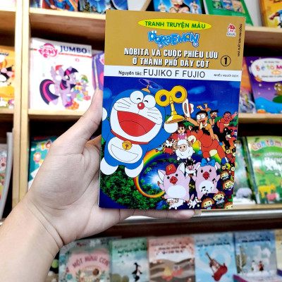 Doraemon Tranh Truyện Màu - Nobita Và Cuộc Phiêu Lưu Ở Thành Phố Dây Cót - Tập 1 (Tái Bản 2023)