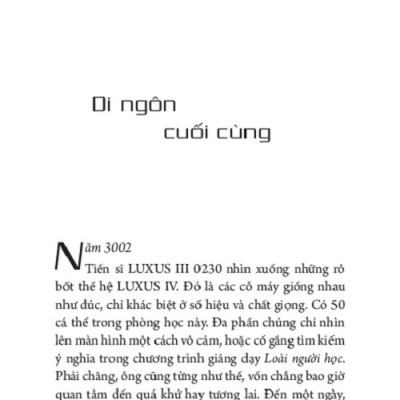 Biến Thể Của Cô Đơn - TRE