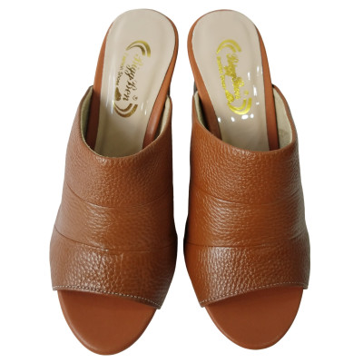 Dép Cao Gót Nữ BIGGBEN Da Bò Cao 5 Phân DCG78