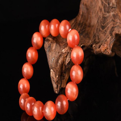 Vòng tay phong thủy đá opal mắt mèo hợp mệnh, chiêu tài hút lộc, bình an VTO1