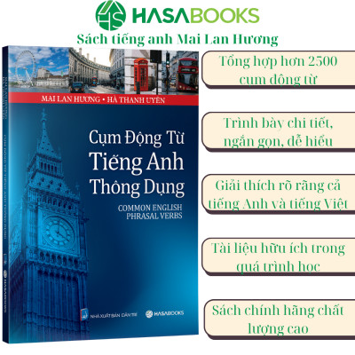 Combo 2 Cuốn Ngữ Pháp Tiếng Anh Và Cụm Động Từ Thông Dụng