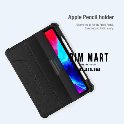 Bao da dành cho iPad Pro 11 inch (2022) M2 có nắp bảo vệ camera Nillkin Bumper Leather - Hàng chính hãng