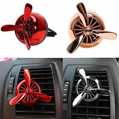 Đôi Nước Hoa Sáp Thơm ô Tô Kẹp Khe Gió 3 Cánh Quạt Máy Bay