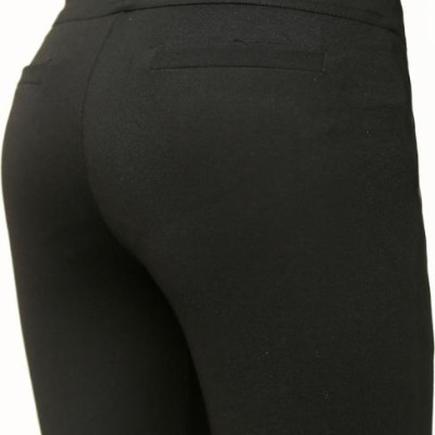 Quần Legging Vicci Cao Cấp Màu Đen Vân Xước Cạp Cao 11P
