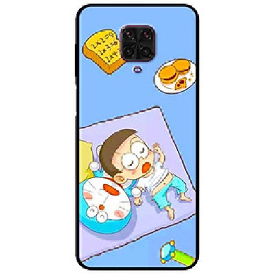 Ốp lưng dành cho Xiaomi Redmi Note 9s - Note 9 Pro - Note 9 Promax mẫu Mèo Và Nô Ngủ
