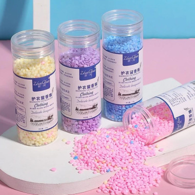 Hạt thơm giặt quần áo KG06  làm mền vải, lưu hương tới 72h, thích hợp giặt tay và giặt máy 110g (màu ngẫu nhiên)- Hàng chính hãng