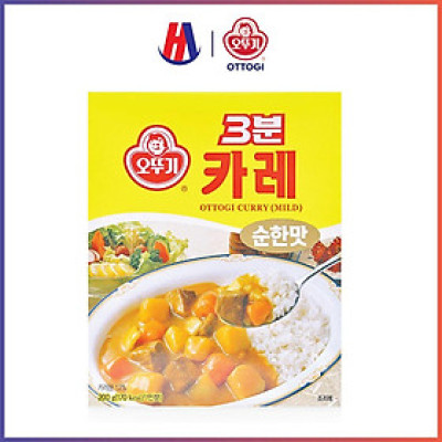 Sốt cà ri không cay Ottogi hộp 200g