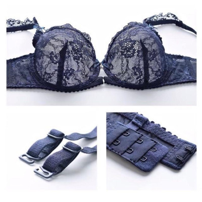 Bộ Đồ Lót Ren Siêu Mỏng Có Gọng Không Đệm