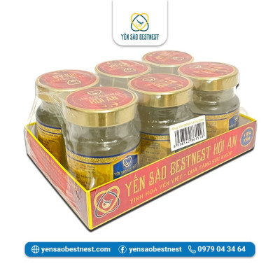 Tổ yến chưng sẵn BESTNEST HỘI AN 18% hương sâm