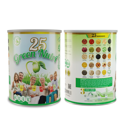 Combo 2 lon 750g Sữa hạt ngũ cốc 25 Green Nutri