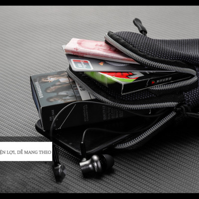 Đai Đeo Tay Chạy Bộ, Bao, Túi Đựng Điện Thoại Tới 6.5 Inch Cao Cấp Teement, Chạy Bộ, Tập Thể Dục, Thể Thao, Chống Thấm Nước , Ngăn Chặn Mồ Hôi Hiệu Quả, Có Jack Cắm Tay Nghe - Hàng Chính Hãng