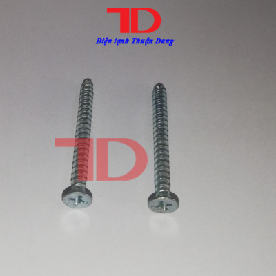 [COMBO 2] Vít bắt CB đơn dài 4 tấc chuyên dụng cho thợ điện lạnh, bắt cầu dao đơn cho máy lạnh, vít bắn tường, vít bắn gỗ, vít bắn tôn dài 4cm Hàng Nhập Khẩu
