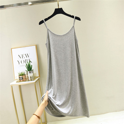 đầm thun nữ thiết kế 2 dây B09