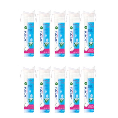 Combo 3 Bông Tẩy Trang Jomi (120 Miếng/Túi)