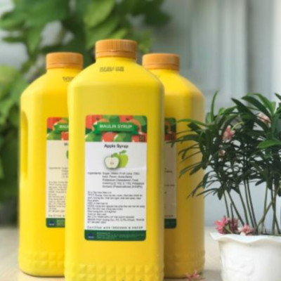 Siro Táo MauLin (MauLin Apple Syrup) Chai 2.5 kg - Nguyên liêu pha chế trà sữa hương thơm hảo hạng