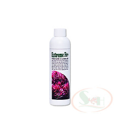 Phân nước PTV Extreme Fe bổ sung sắt fe cây lá đỏ bể thủy sinh