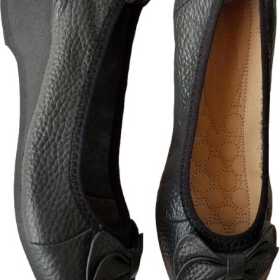 Giày Búp Bê BIGGBEN Da Bò Thật Cao Cấp BB34