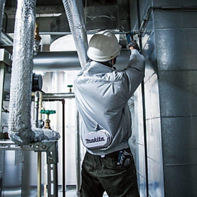 ÁO KHOÁC LÀM MÁT DÙNG PIN - SIZE 3L MAKITA FJ202DZ3L (KHÔNG KÈM PIN VÀ SẠC) - HÀNG CHÍNH HÃNG