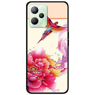 Ốp lưng dành cho Realme C35 mẫu Mẫu Đơn Két