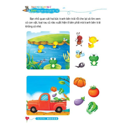 Sách - 1000 Câu Hỏi Rèn Luyện IQ CQ - Thách Thức Trí Nhớ Cho Trẻ 6 - 12 Tuổi - Tập 2 - Minh Thắng