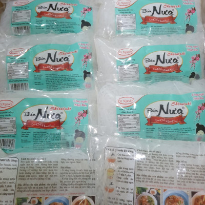 Combo 7 Gói Bún Nưa Vị Nguyên Das Keto 240g