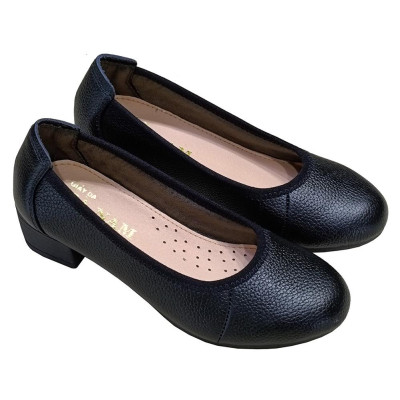 Giày Búp Bê Nữ Cao Gót 5cm HA NAM Da Bò Thật Thời Trang Cao Cấp GBBN2088