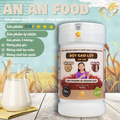 deal hời , bột gạo lứt , yến mạch , ngủ cốc ( bột gạo lứt ANAN ) thay thế bửa ăn , chăm sóc sức khỏe , xương khớp , ngủ ngon