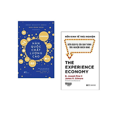 Combo 2Q: Hàn Quốc Chất Lượng Cao - Great Quality Korea + Nền Kinh Tế Trải Nghiệm - Biến Dịch Vụ Của Bạn Thành TN Khách Hàng (Tặng Kèm Móc Khóa)