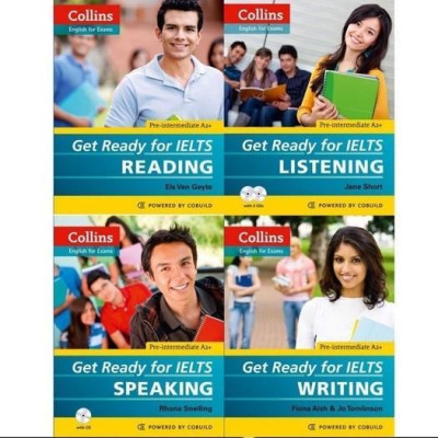Sách- Collins - Get Ready For IELTS : Reading, Writing, Speaking, Listening - Kèm file MP3 - Nhân Trí Việt