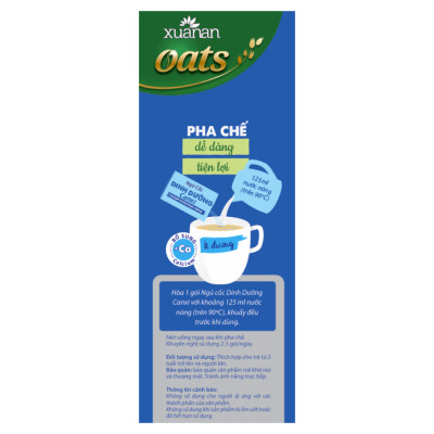 Combo 2 túi: Ngũ Cốc Gạo Lứt Huyết Rồng 400G + Ngũ Cốc Dinh Dưỡng Canxi 400G [ít đường](Tặng Kèm 1 Túi Yến Mạch 150G)