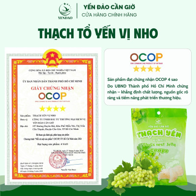 Yến Đảo - Quà Tặng Cho Đơn 219k Thạch Yến Thanh Mát Ngọt Dịu Dinh Dưỡng Cho Sức Khỏe