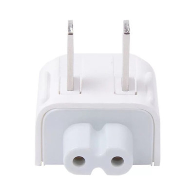 Đầu cắm nguồn dành cho sạc Macbook, Macbook Air, Macbook Pro (dạng 2 chấu chân dẹt) hàng nhập khẩu.