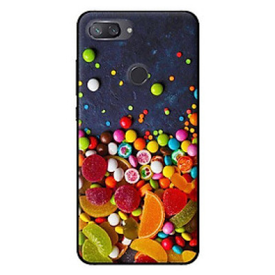 Ốp lưng in cho Xiaomi Mi 8 Lite mẫu Candy Sweet - Hàng chính hãng
