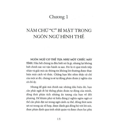 Bí Mật Ngôn Ngữ Cơ Thể - Bản Quyền