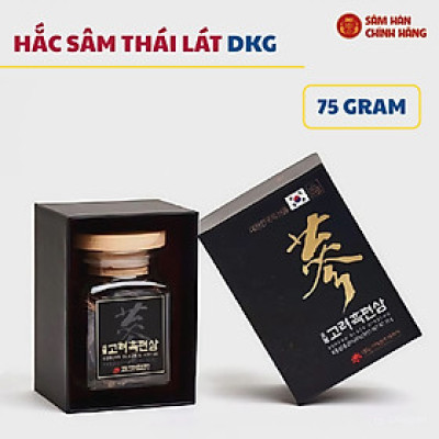 Hắc sâm Hàn quốc dạng lát (75g) – Daedong