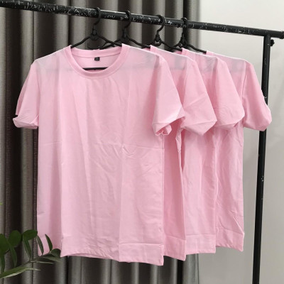 Áo Thun Hồng Sen Đủ Size Mọi Lứa Tuổi