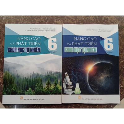 Sách Combo Nâng Cao Và Phát Triển Khoa Học Tự Nhiên 6 Mới 2021 (2 tập)