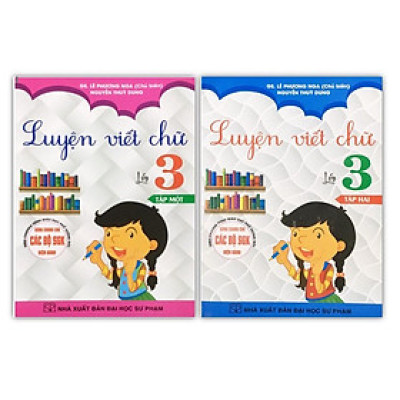 Sách Luyện viết chữ lớp 3 (T1+ T2) - HA ( theo chương trình giáo dục phổ thông mới)