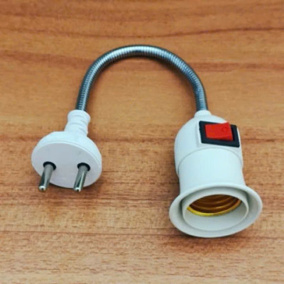 Đuôi Đèn Đa Năng Xoay 360 Độ – Đui Đèn E27 Lò Xo Phích Cắm Kèm Công Tắc-Tiện Lợi và Linh Hoạt Trong Mọi Không Gian - HÀNG CHÍNH HÃNG MINIIN