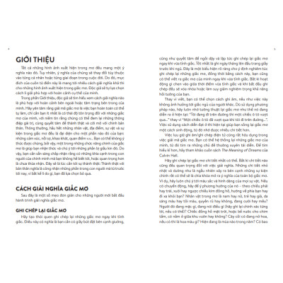 Giấc Mơ Nhìn Từ Phân Tâm Học - Những Chỉ Dẫn Về Hình Ảnh Và Biểu Tượng