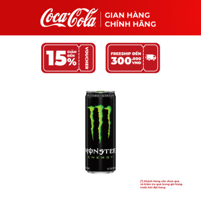 Hộp 6 Lon Nước Tăng Lực Giải Khát Monster Mix 3 vị Monster Energy, Monster Ultra Paradise, Monster Mango Loco 355ml/Lon Coca-Cola Official Store_TK